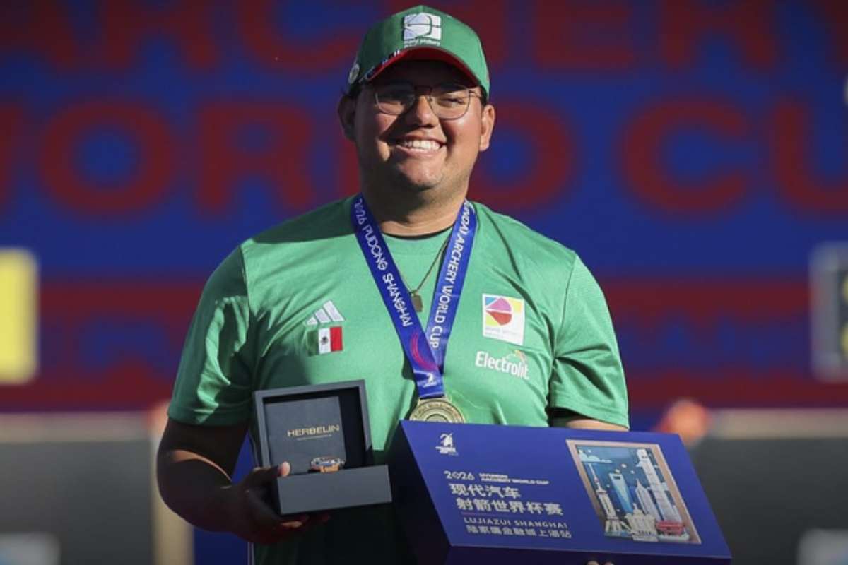 #MuchoMX: Sebastián García gana Oro en la Copa del Mundo de Tiro con Arco