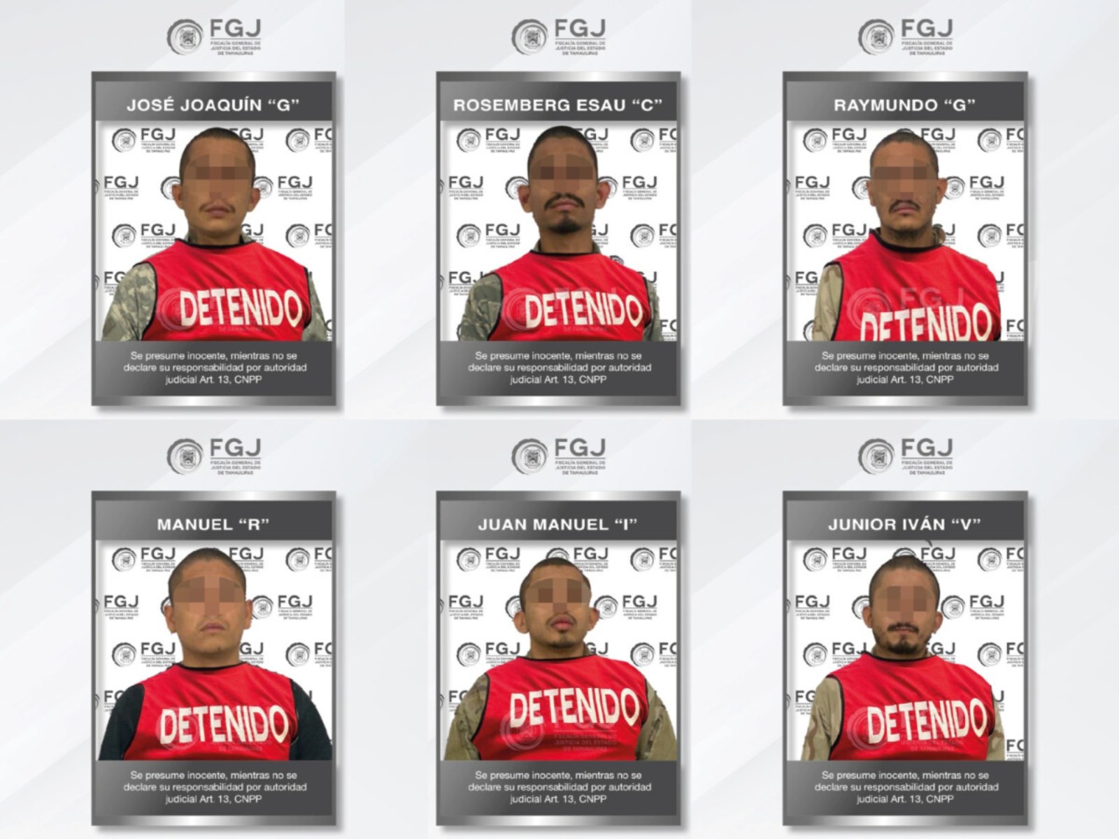 Sentencian a una docena de personas por delito de extorsión en Tamaulipas