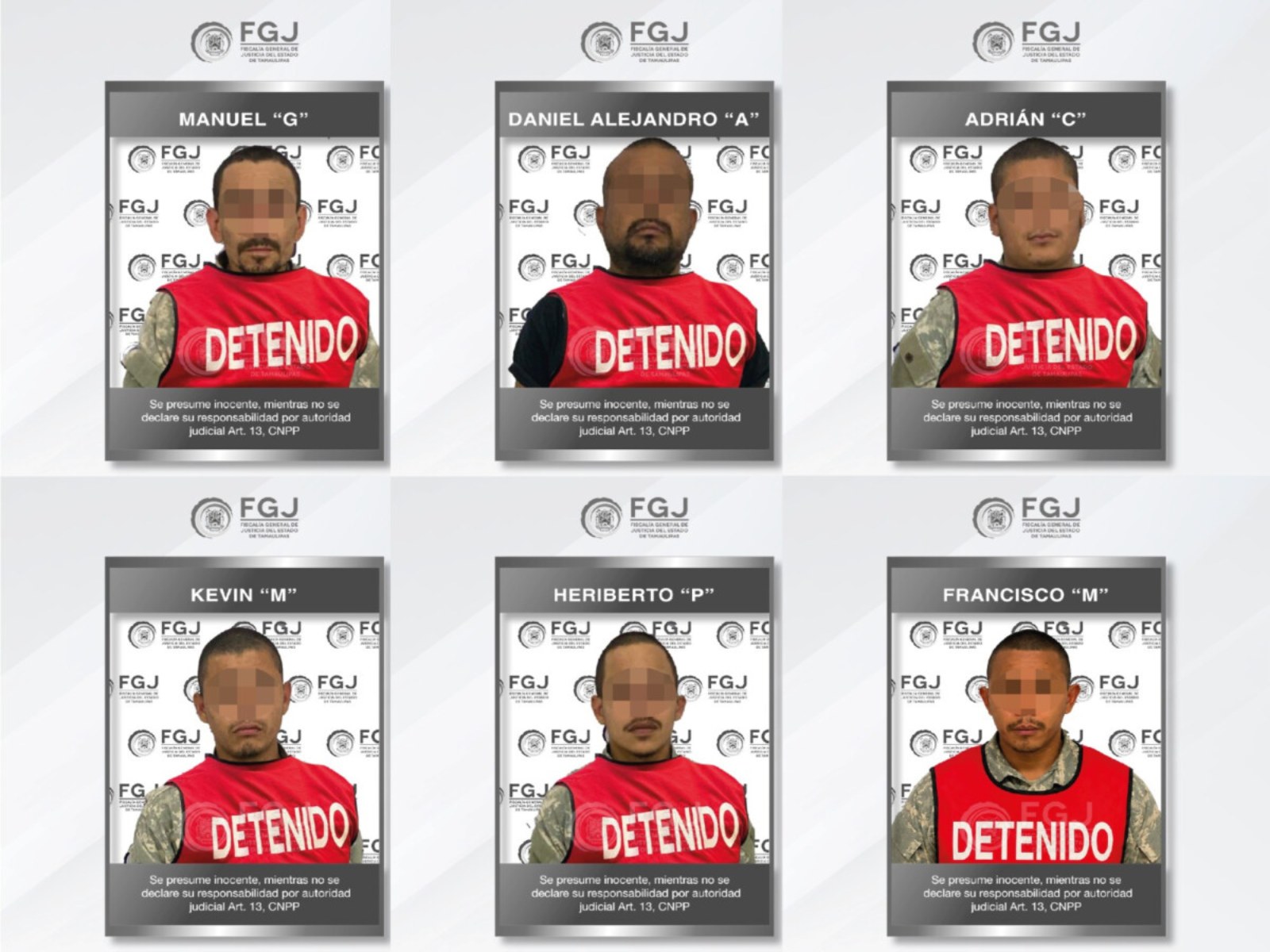 Sentencian a docena de personas por extorsión en Tamaulipas