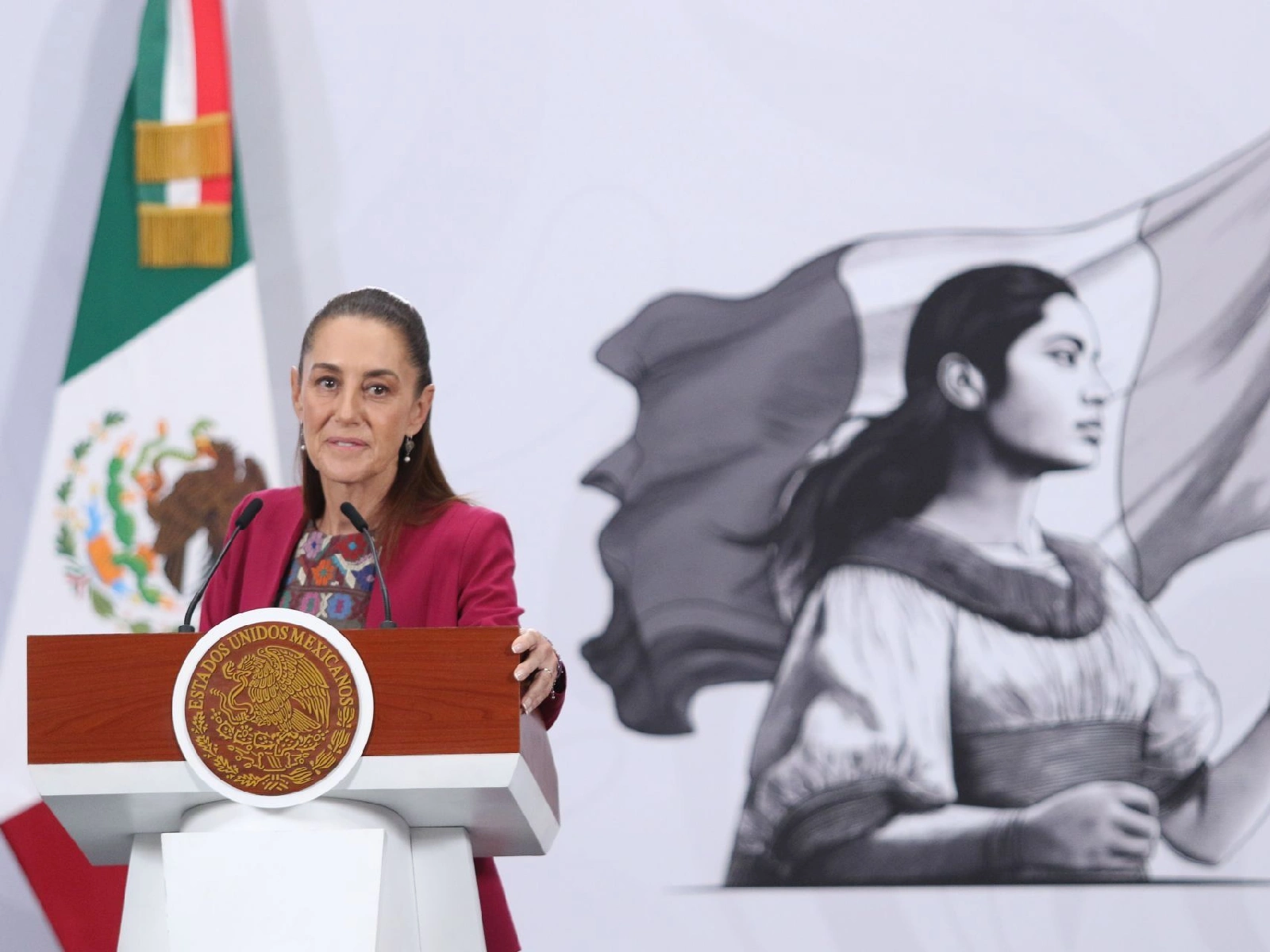 Sheinbaum contradice a Harfuch; asegura que Rocha Moya solicitó protección federal