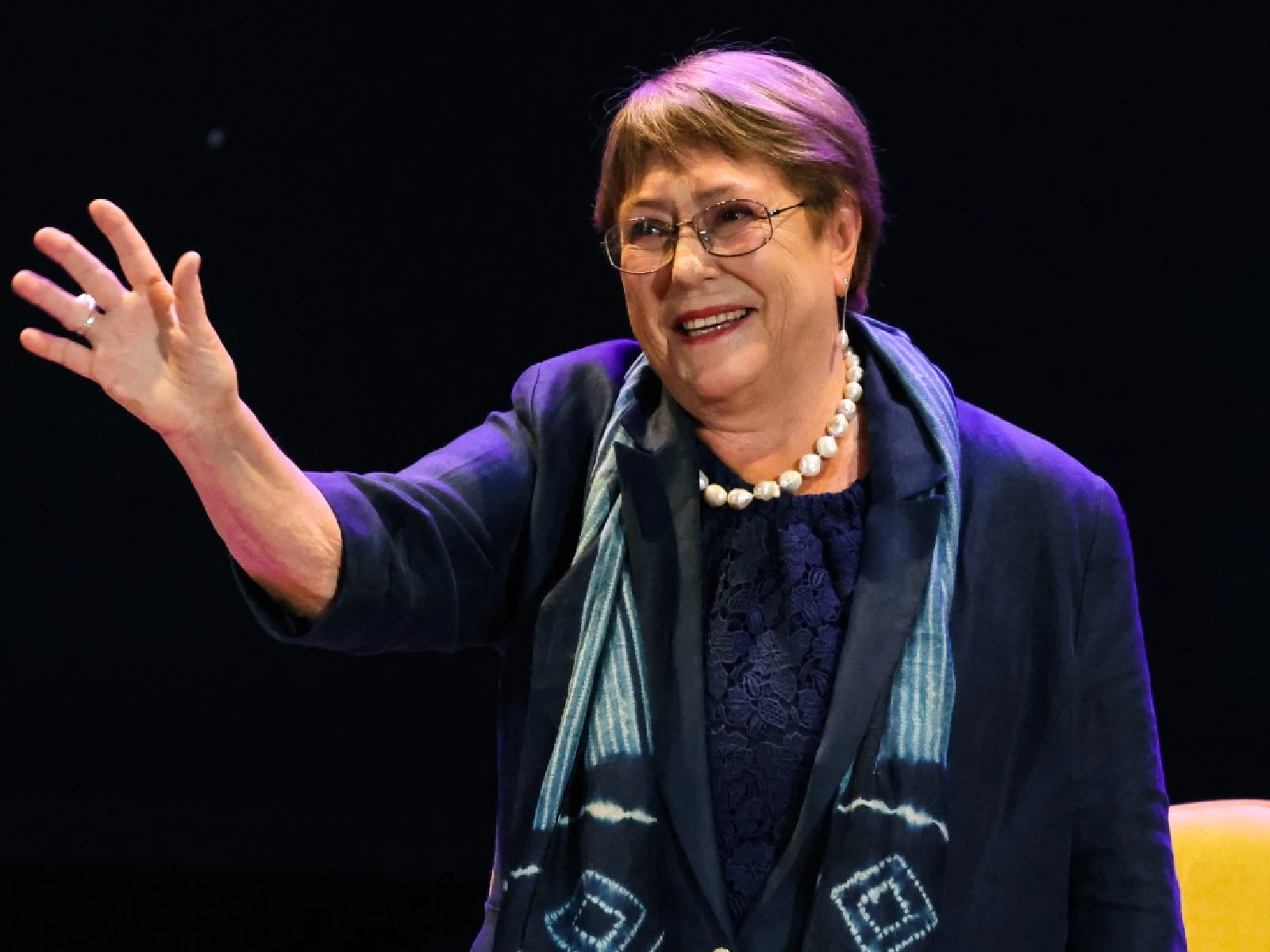 Sheinbaum se reúne con Michelle Bachelet en Palacio Nacional; le refrenda su apoyo para presidir la ONU