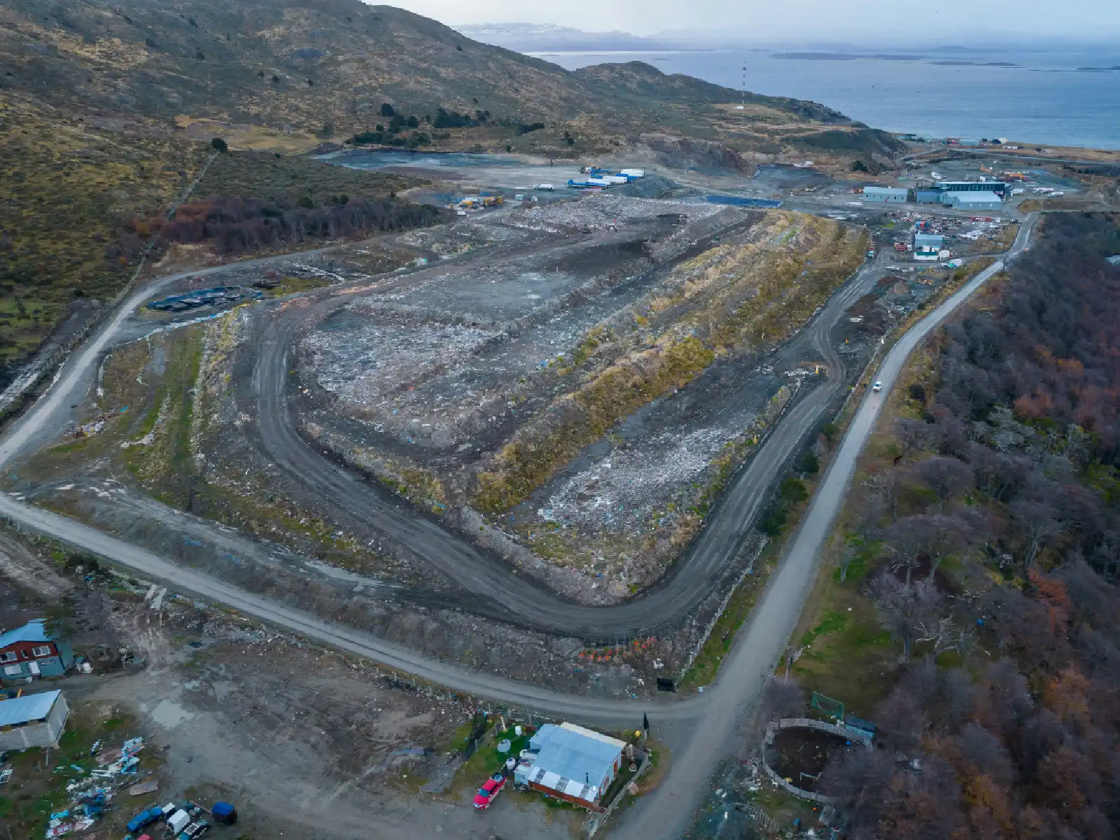 Vertederop de basura de Ushuaia, Tierra del Fuego