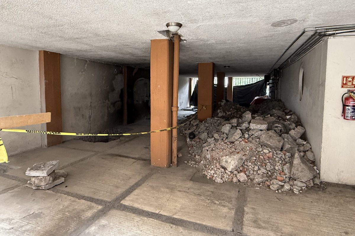 La reconstrucción, necesaria para garantizar la integridad de quienes viven en el inmueble