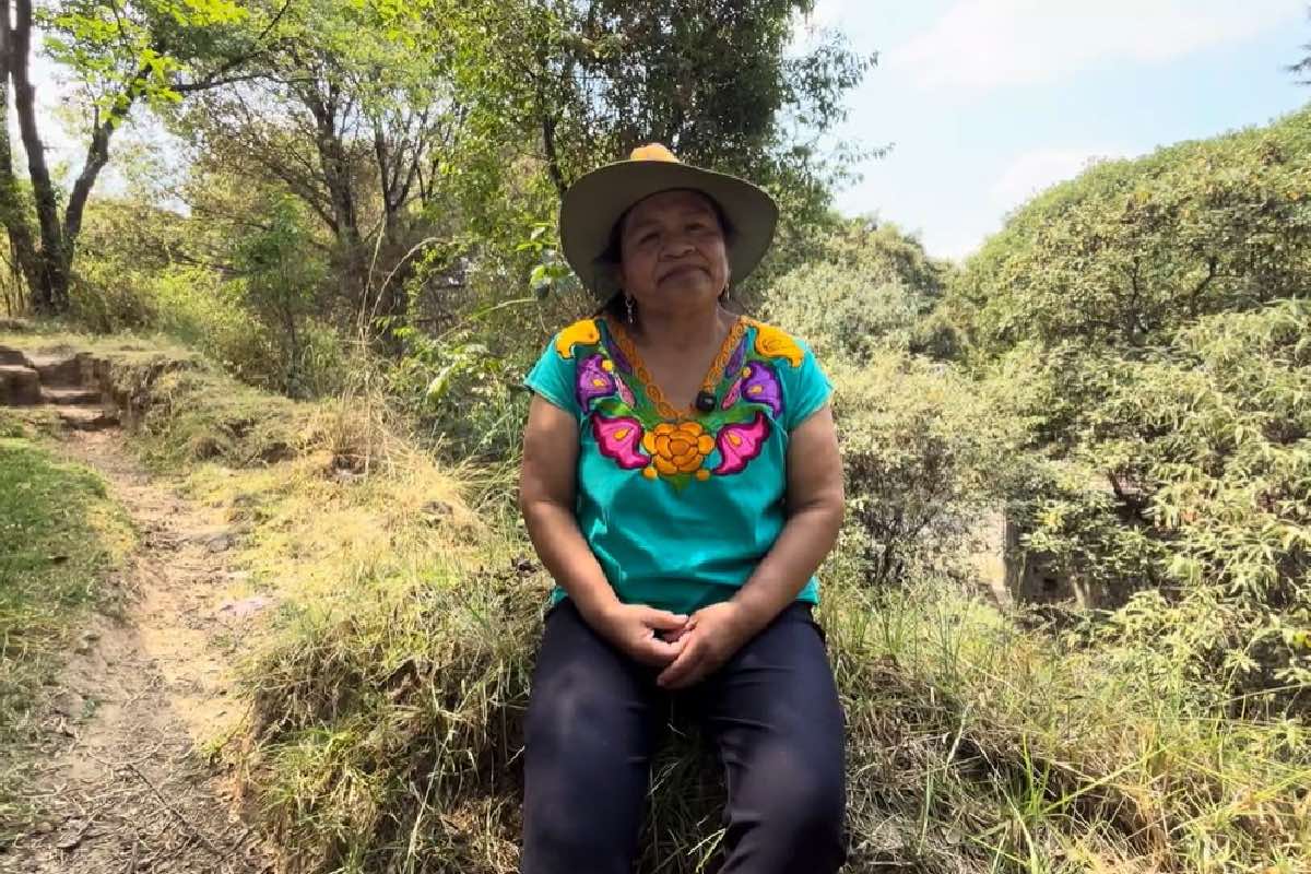 Irene Salvador Escobedo, agrónoma e integrante del Colectivo Pueblos y Voces de la Barranca
