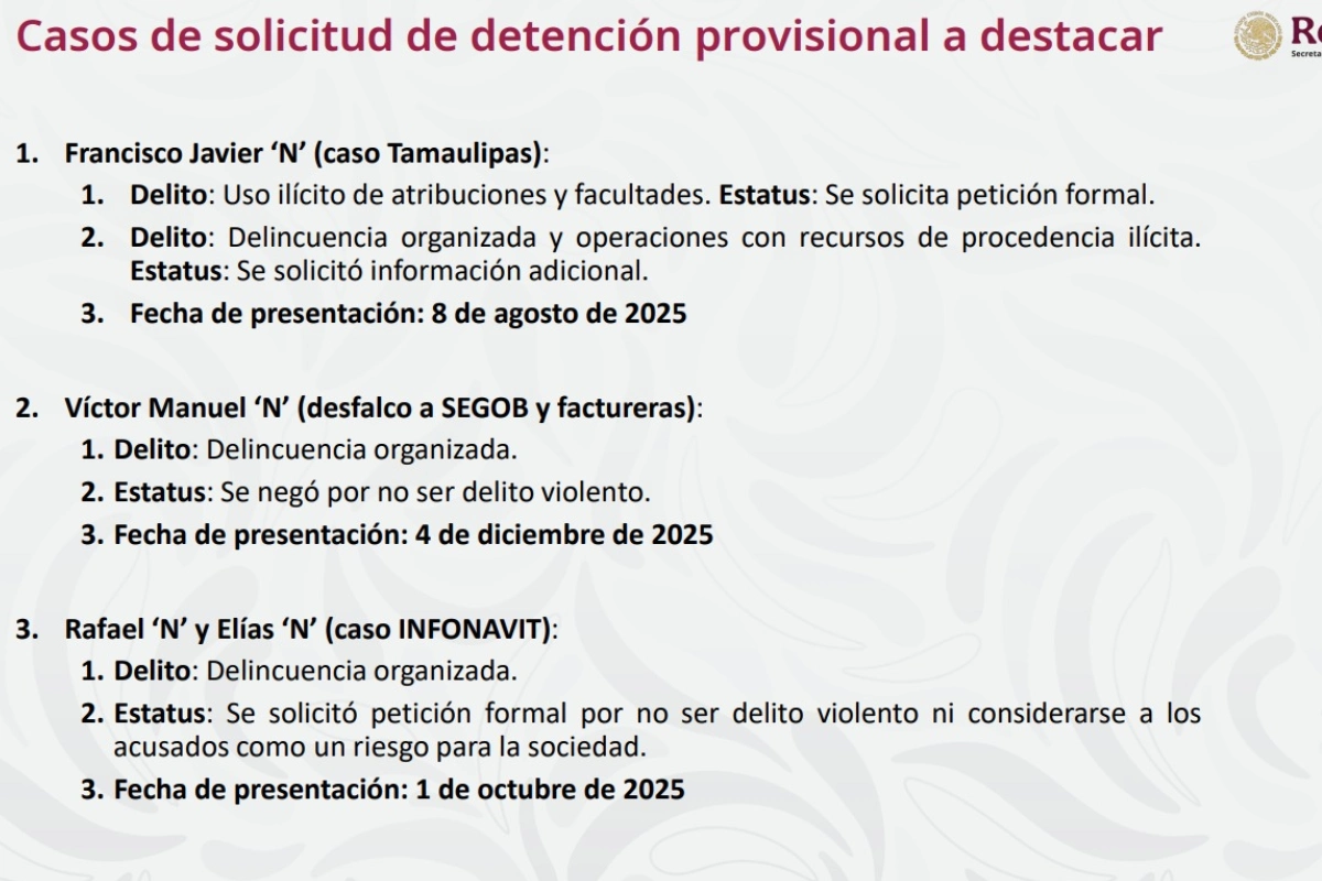 casos extradición México EU
