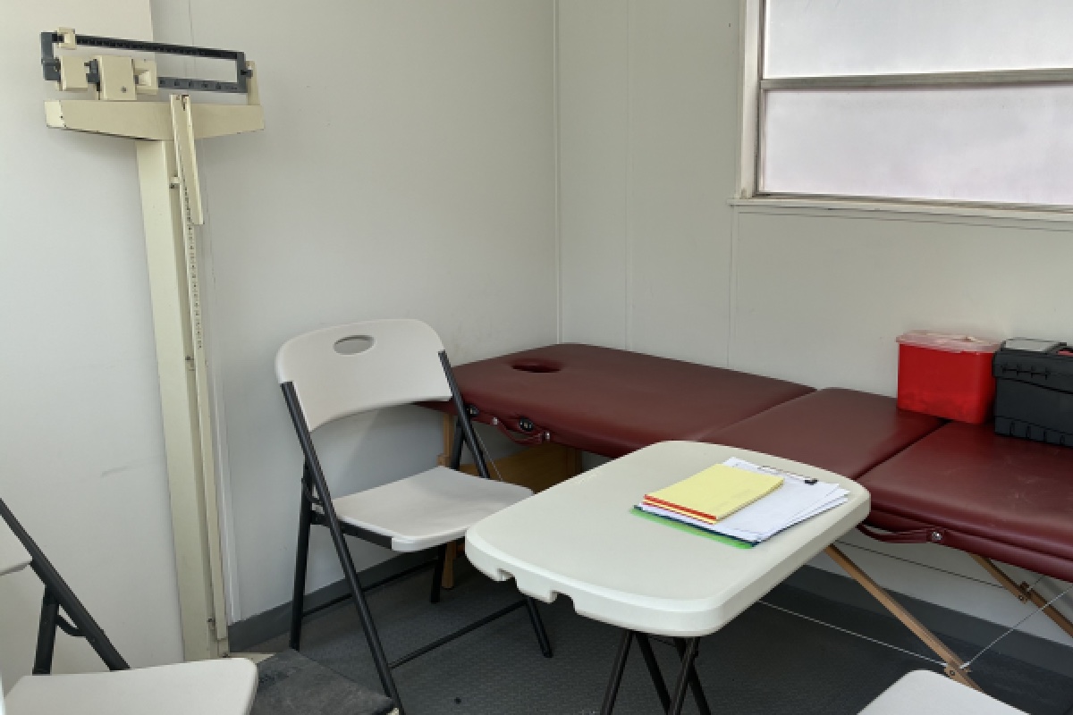 En la clínica móvil se ofrece atención integral