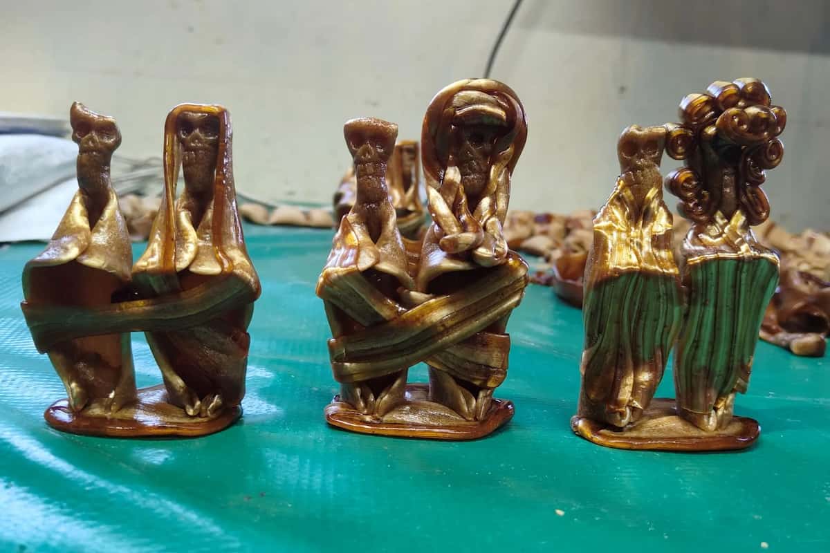 charamuscas dulce típico mexicano 