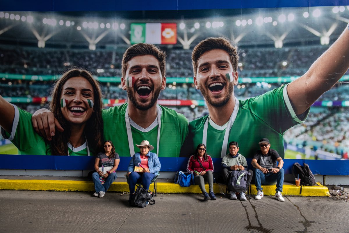 Los bloqueos, en plenos preparativos para el Mundial de Futbol 2026. Foto: Israel Fuguemann