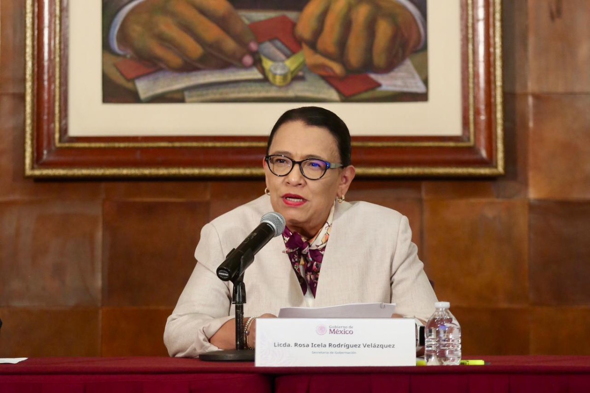 Rosa Icela Rodríguez Secretaría de Gobernación