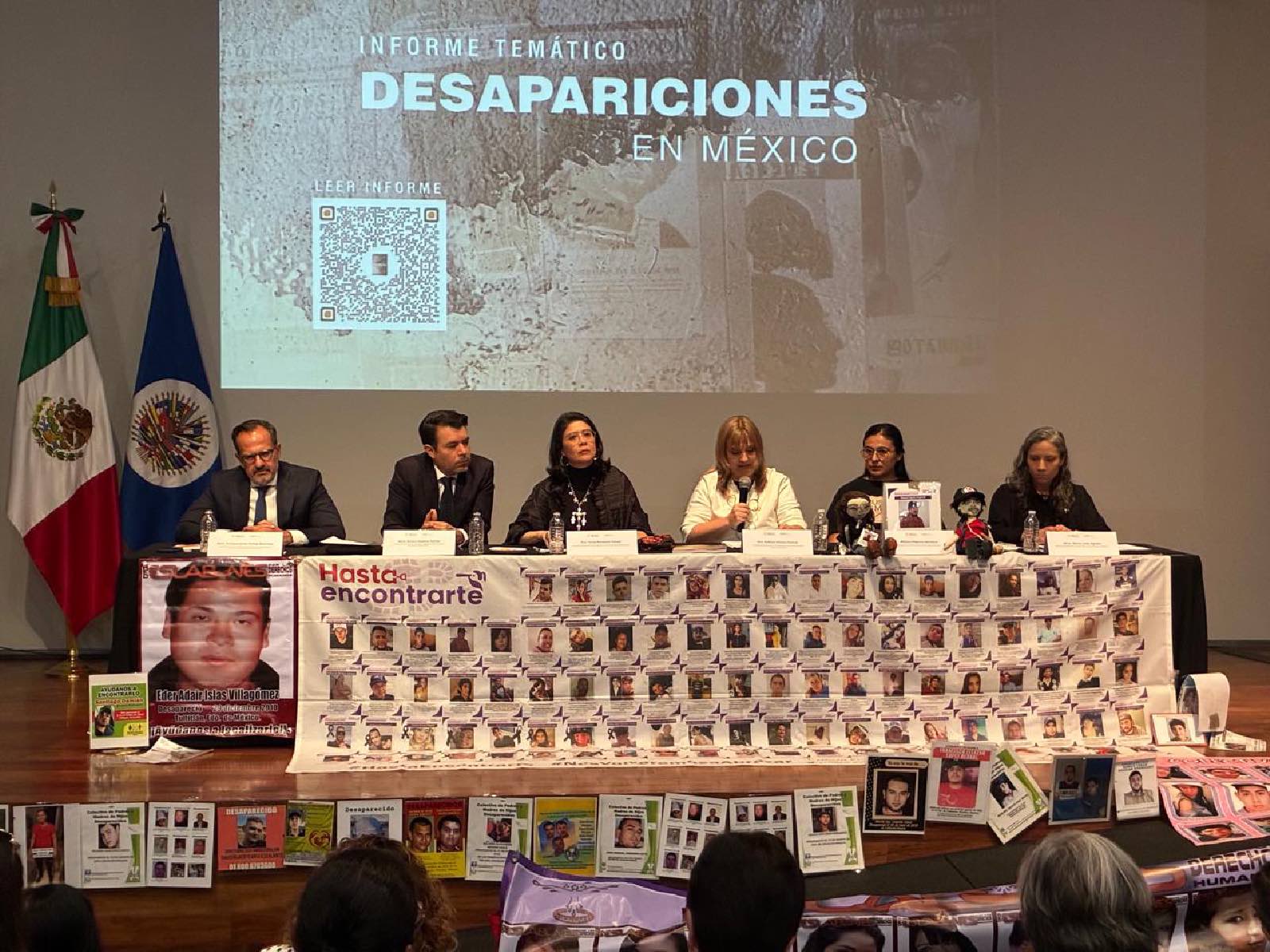 informe sobre desapariciones Museo Memoria y Tolerancia