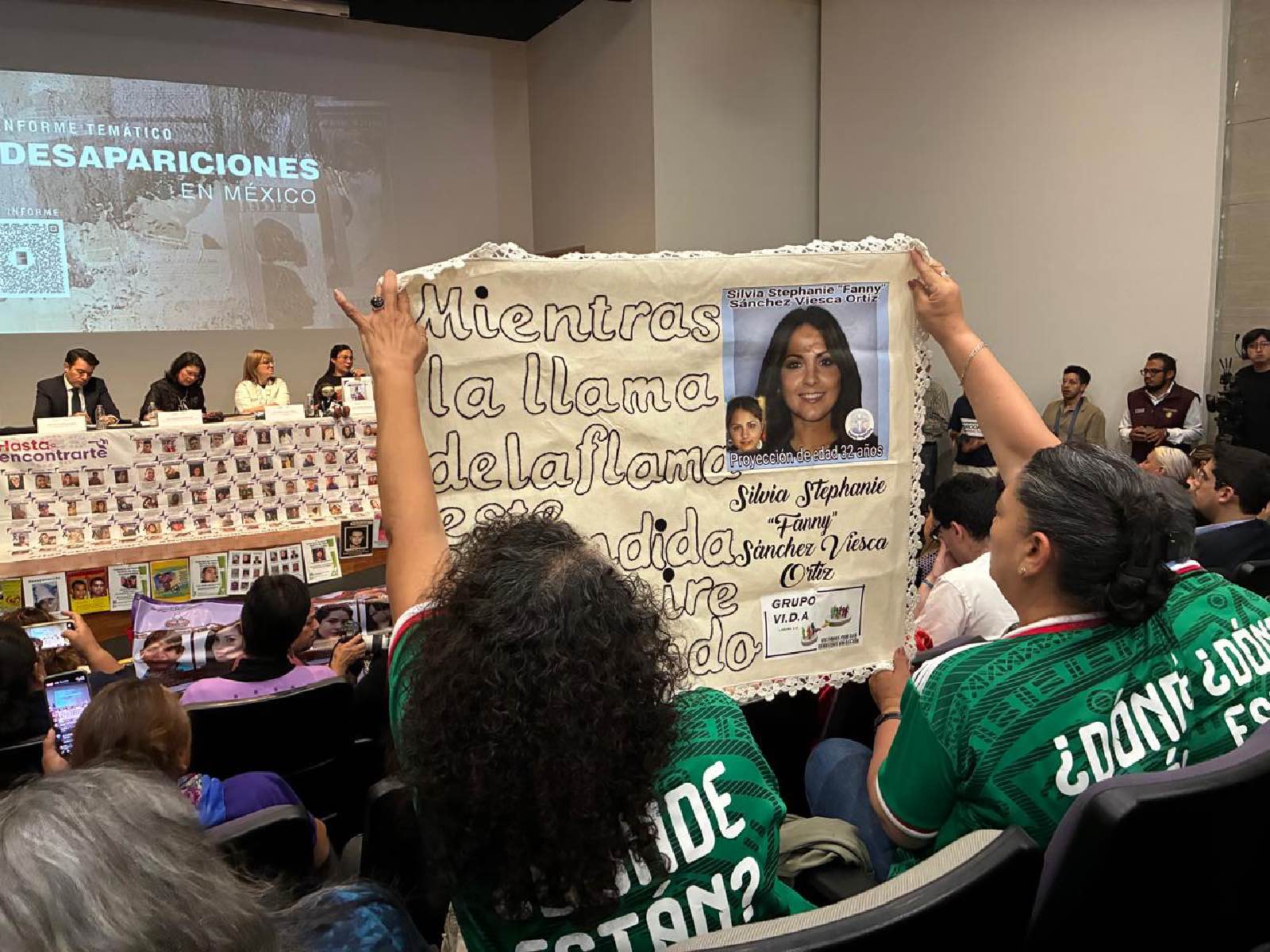 Silvia Ortiz, madre buscadora de Coahuila, lucha por encontrar a su hija Silvia Stephanie Sánchez Viesca 