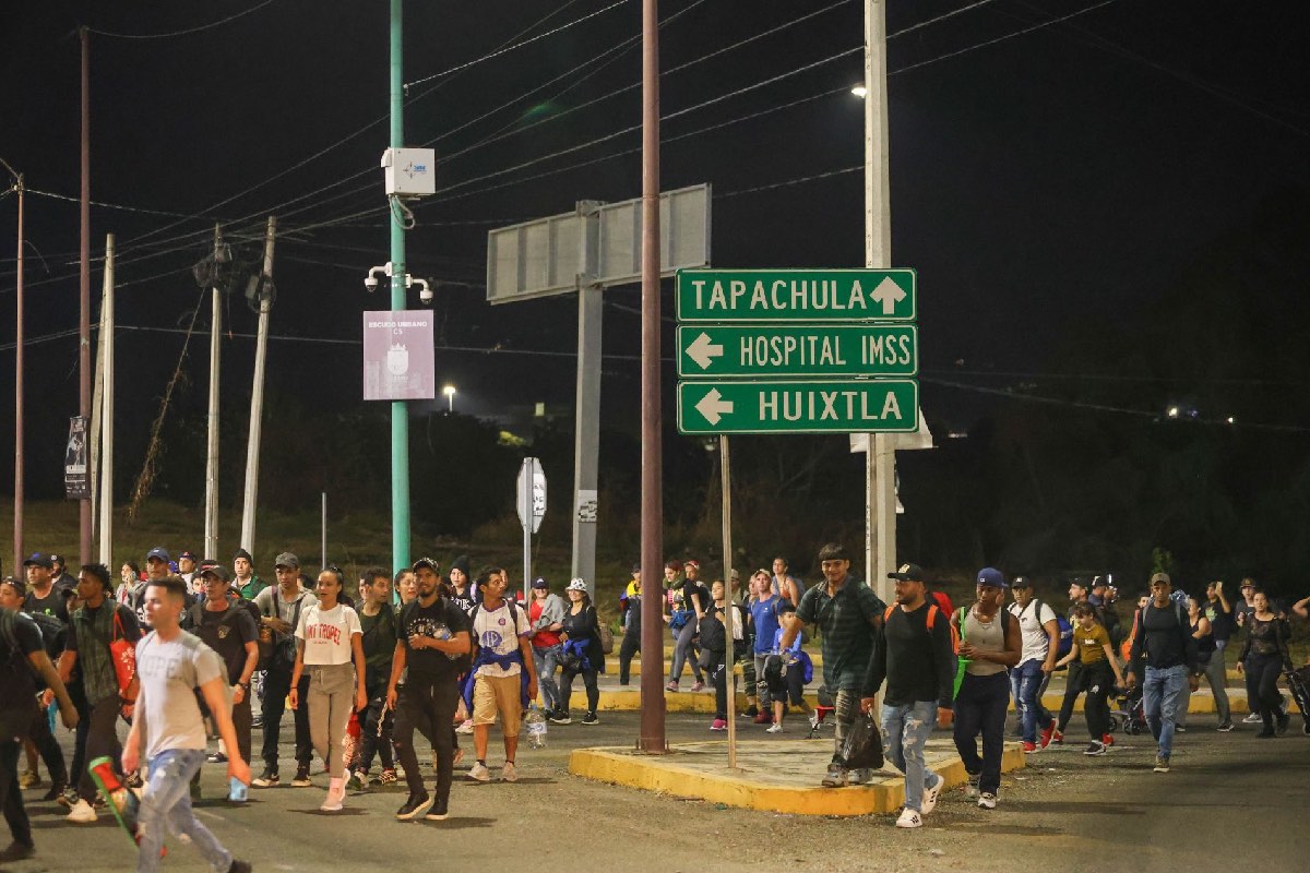 La mayoría de los deportados es enviada a Tapachula, Chiapas, o Villahermosa, Tabasco