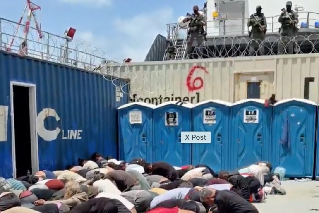activistas Gaza incomunicados tras arresto por Israel