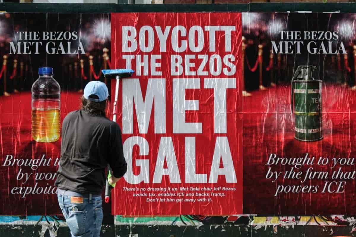 La polémica de Jeff Bezos: por qué protestan contra la Met Gala 2026