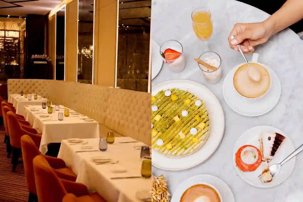salón y mesa montada de restaurante rulfo