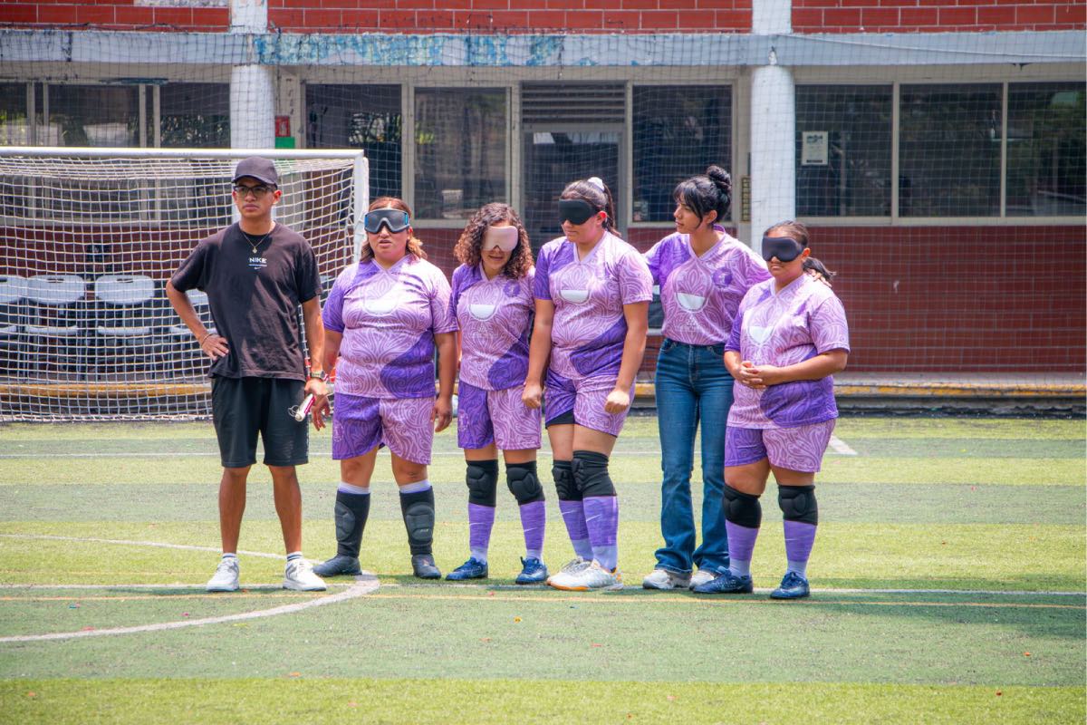 equipos de futbol ciego cinco integrantes. Foto: Especial