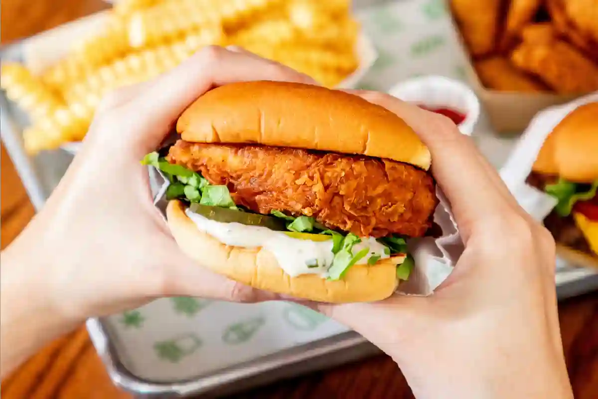 hamburguesa de shake shack