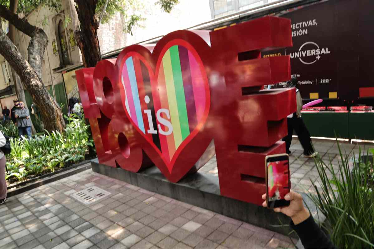 Esculturas en la Zona Rosa