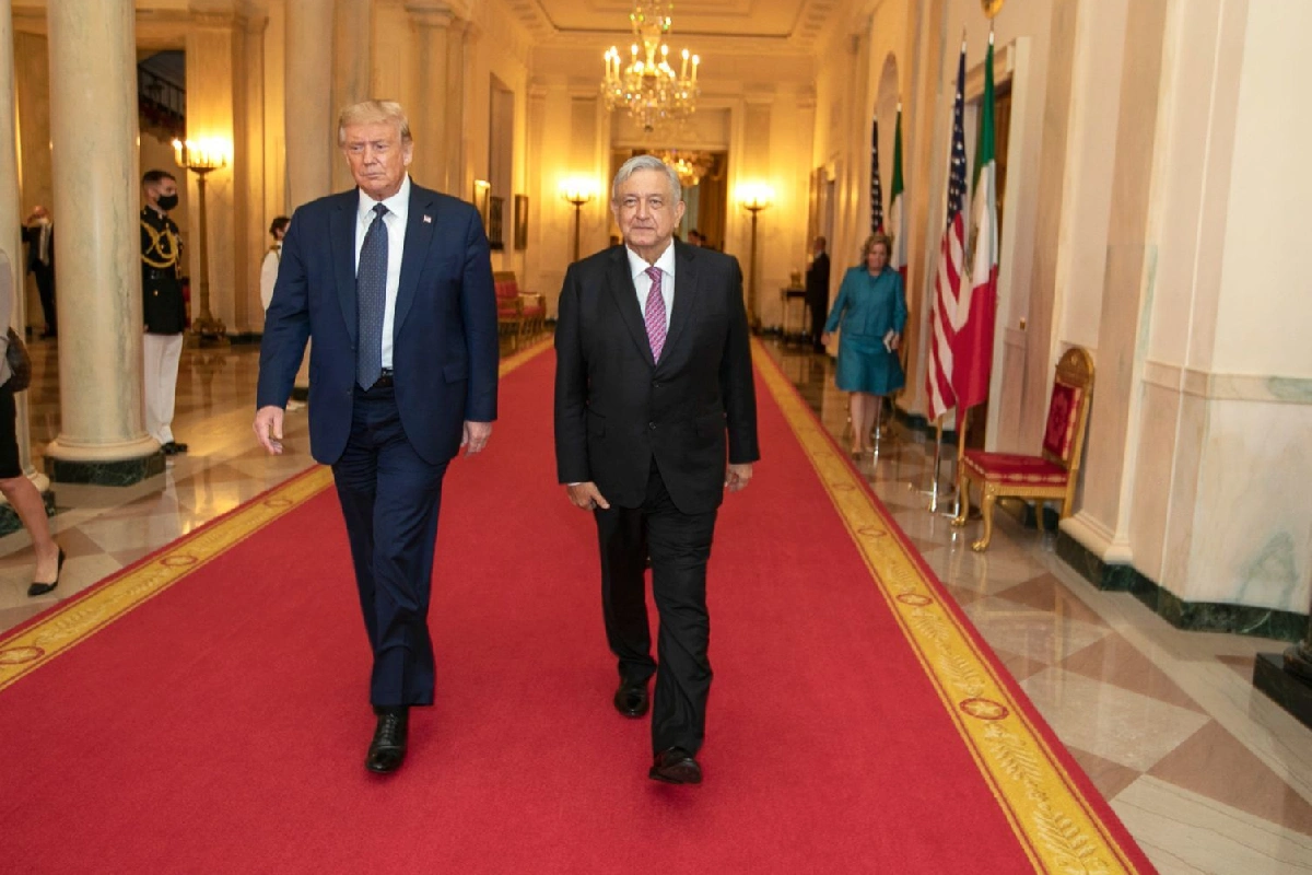 AMLO y Donald Trump