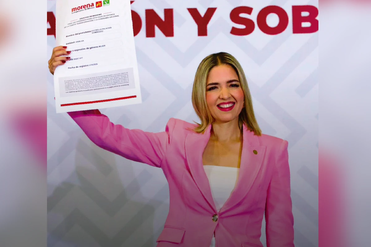Alcaldesa de Mazatlán se registra como aspirante rumbo a 2027