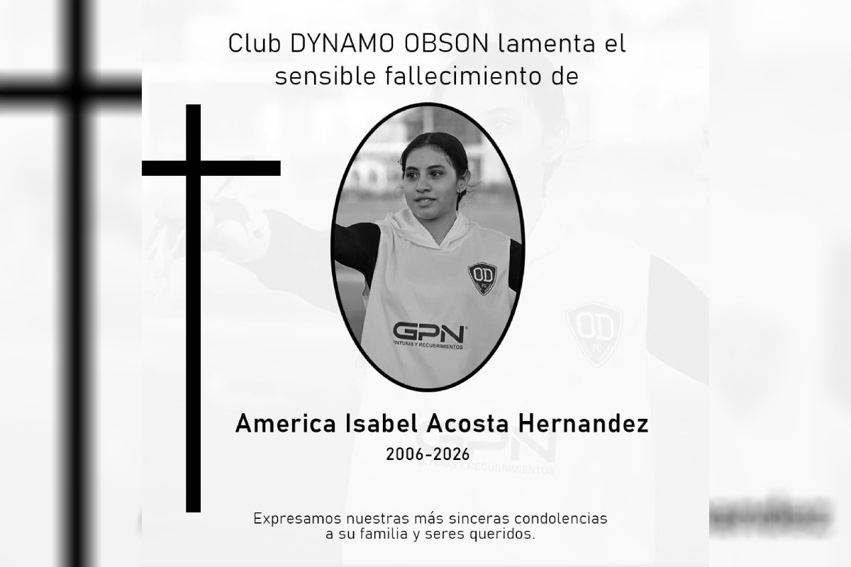 América Acosta, exportera de Mazatlán FC, es localizada sin vida en Villa Unión, Sinaloa