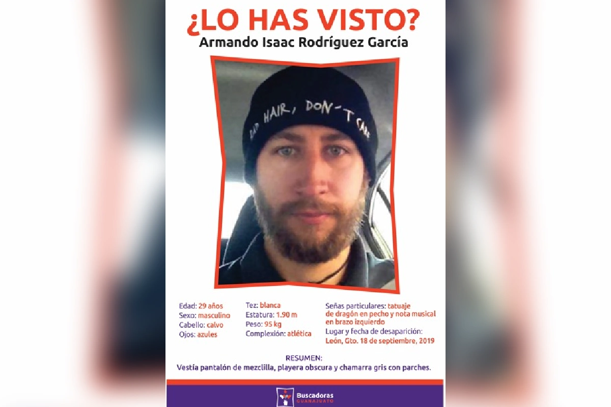 Ficha de Búsqueda de Armando Isaac