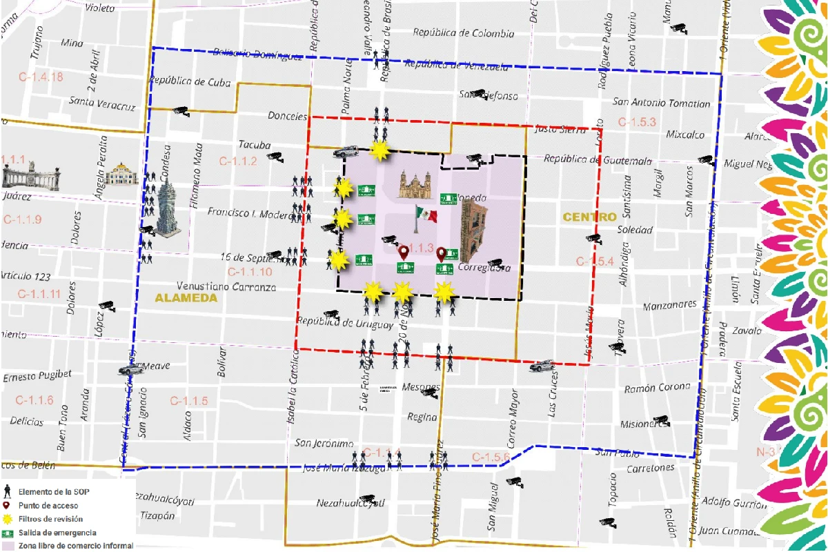 CDMX alista operativo de seguridad para el FIFA Fan Fest y 18 festivales futboleros del Mundial 2026