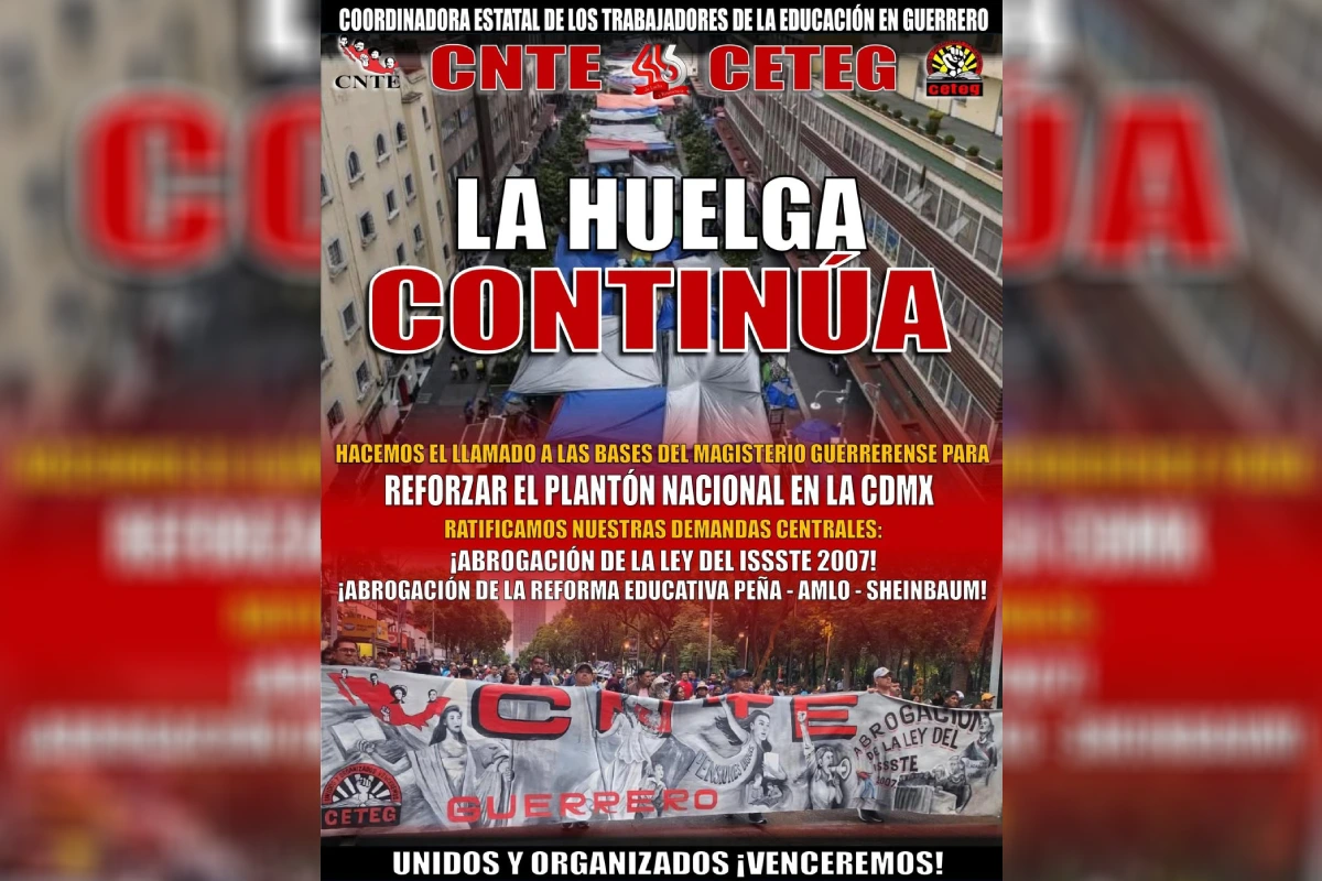 CNTE: docentes de la sección 22 cuestionan resultados de consulta que definió continuidad de la huelga