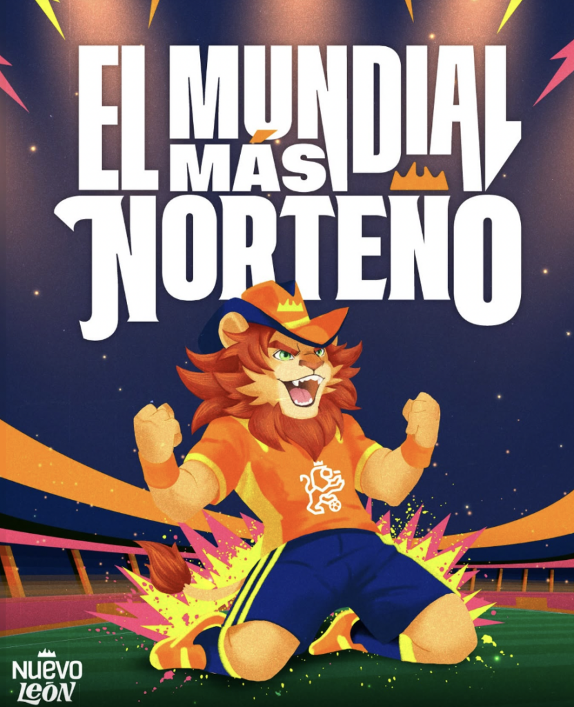 Anuncio publicitario de la Secretaría de Turismo de Nuevo León.