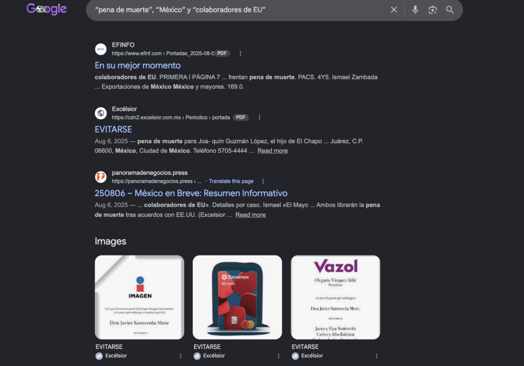 Fuente: captura de pantalla de la búsqueda avanzada