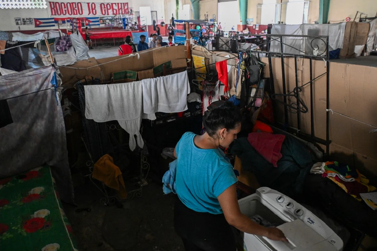 Cuba crisis economica sin hogar gimnasio