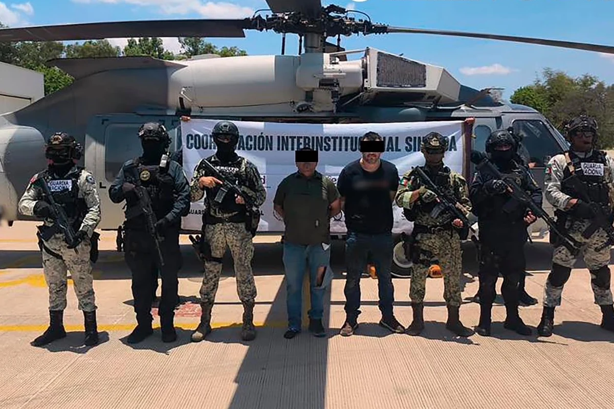 Integrantes del Cártel de Sinaloa detnios