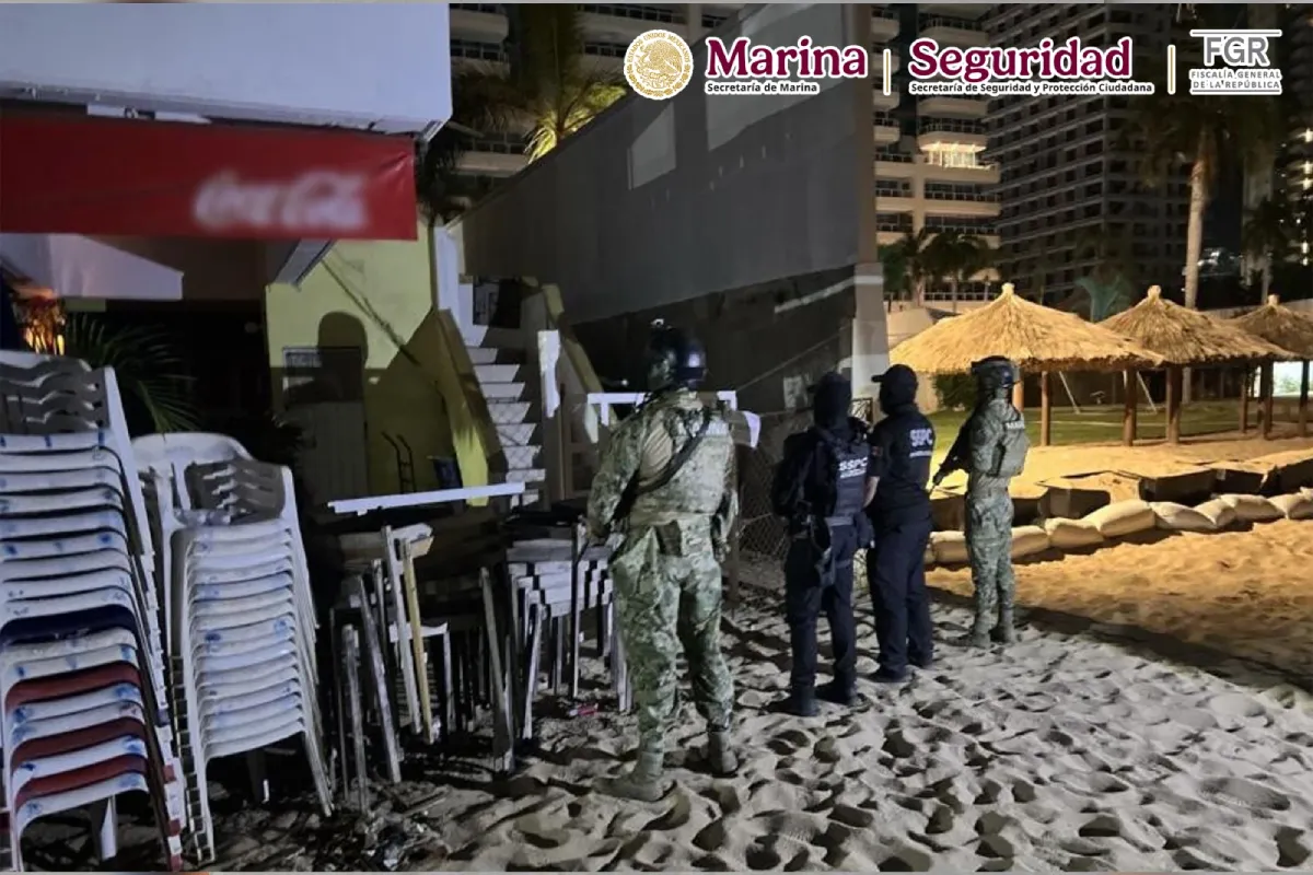 Detienen a 11 presuntos integrantes de grupo criminal que extorsionaba a prestadores turísticos en Acapulco, Guerrero