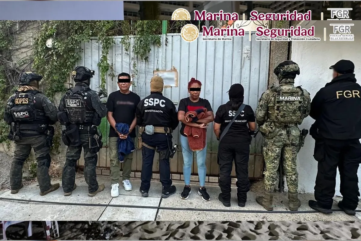 Detienen a 11 presuntos integrantes de grupo criminal que extorsionaba a prestadores turísticos en Acapulco, Guerrero
