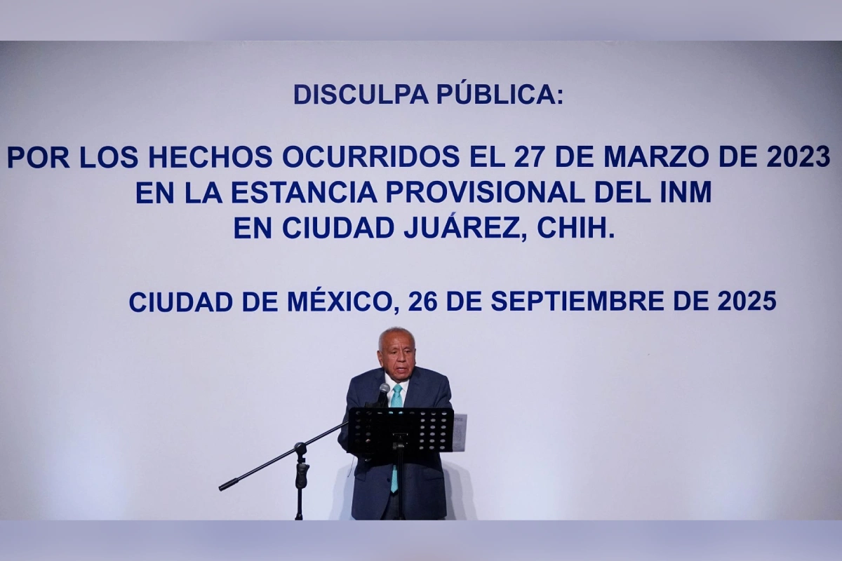 Francisco Garduño Yáñez, ex titular del Instituto Nacional de Migración, ofreció una disculpa publica