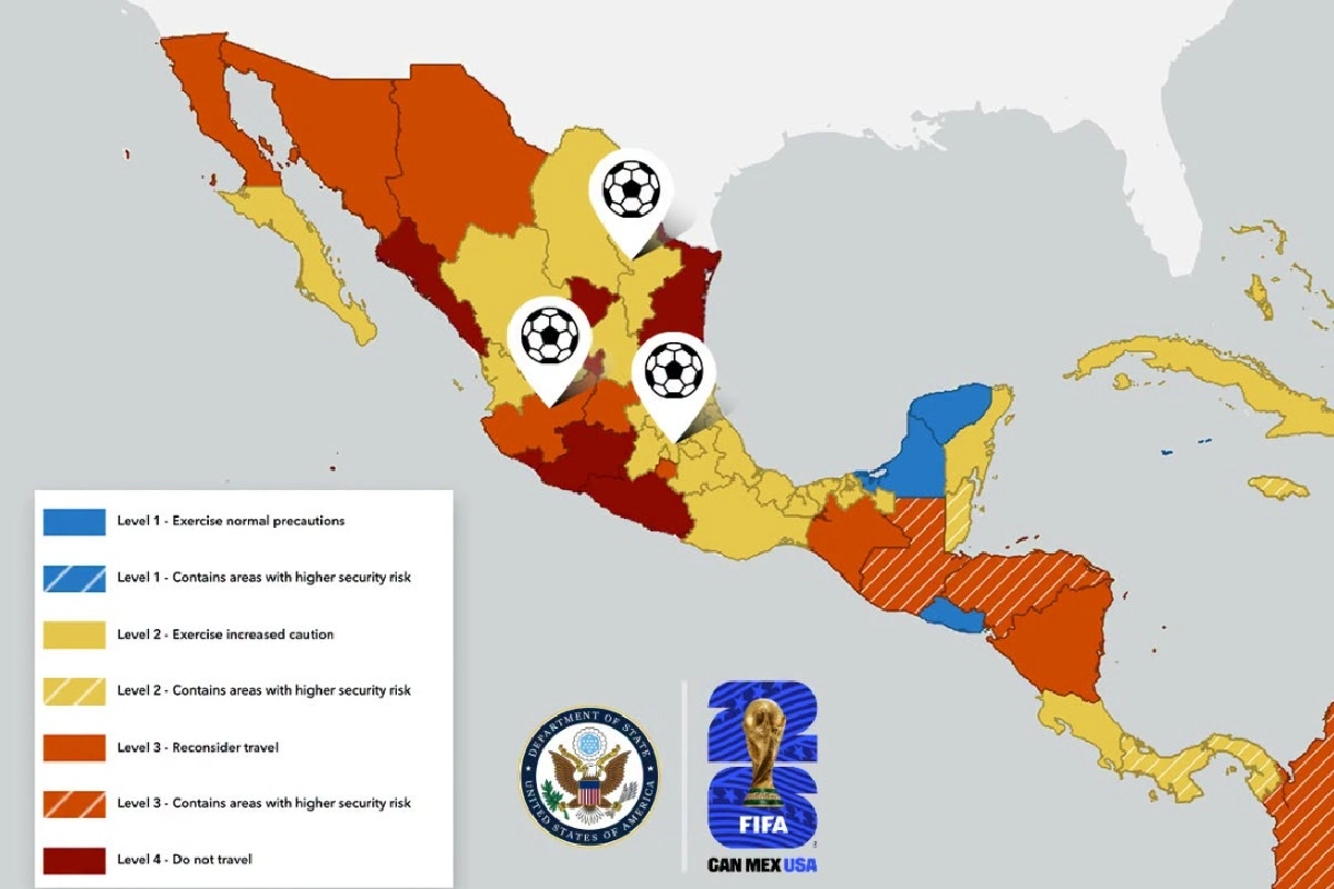 EU alerta de riesgos de viaje a México por Mundial 2026