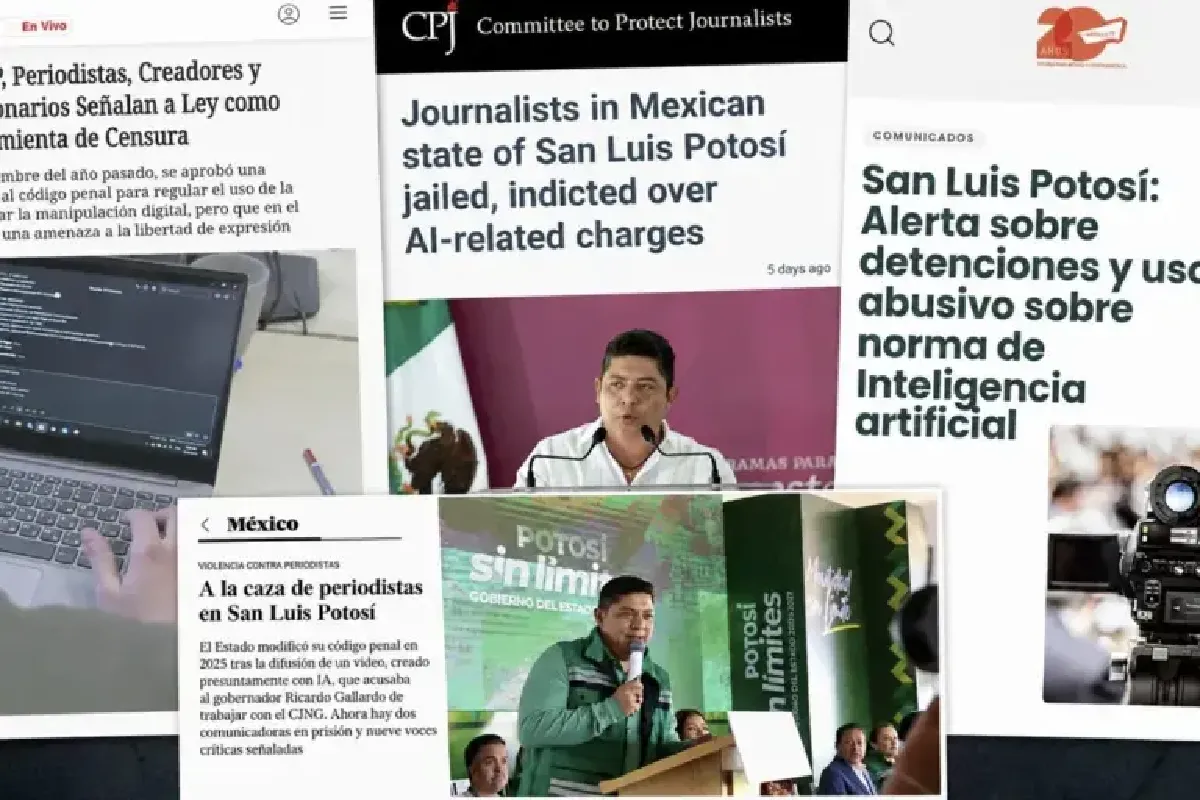 Liberan a comunicadoras detenidas por presuntamente difundir videos hechos con IA en San Luis Potosí