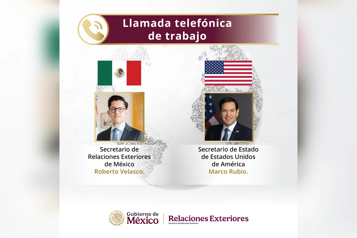 El canciller y Marco Rubio abordaron diversos temas. Foto: X SRE