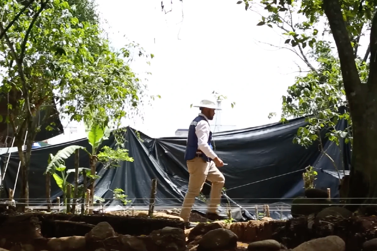 Localizan en Coatepec, Veracruz, una estructura prehispánica sin precedentes. Te contamos sobre el hallazgo