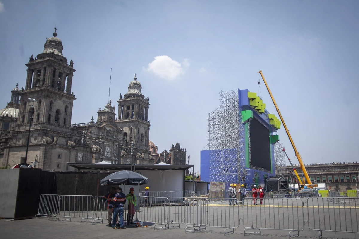 Mundial 2026: abren el Fan Fest en el Zócalo de CDMX; tendrá acceso para 60 mil personas