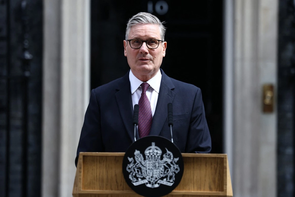Keir Starmer anunció su dimisión. Foto: AFP