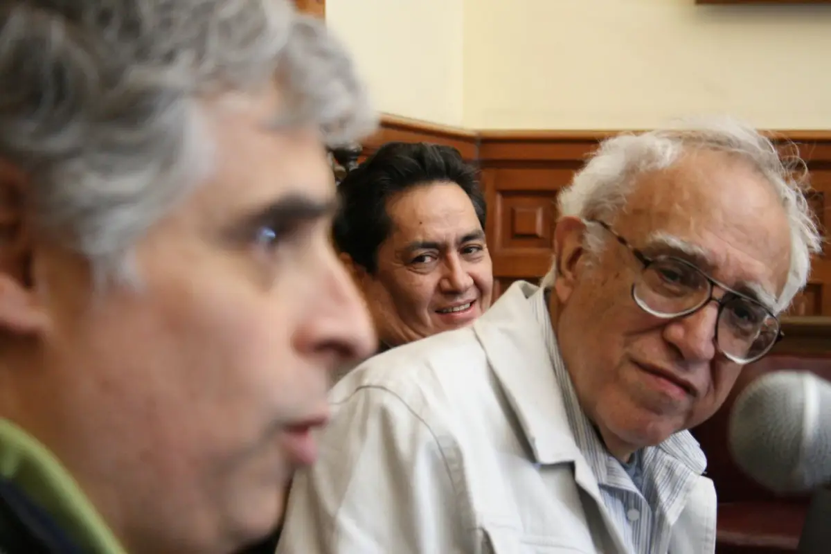 Rafael Barajas y Carlos Monsiváis