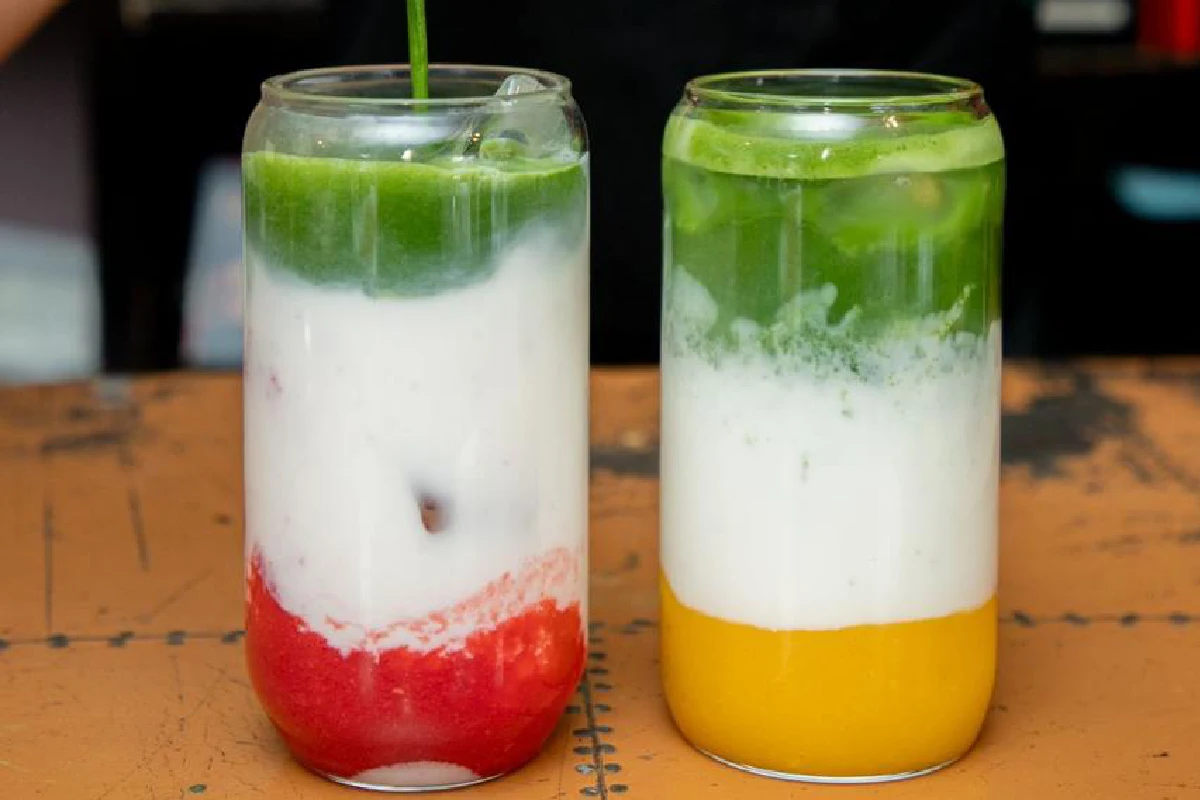 bebidas de matcha