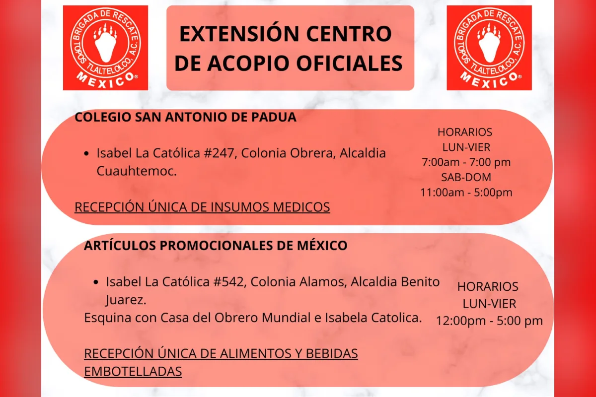 Topos acopio