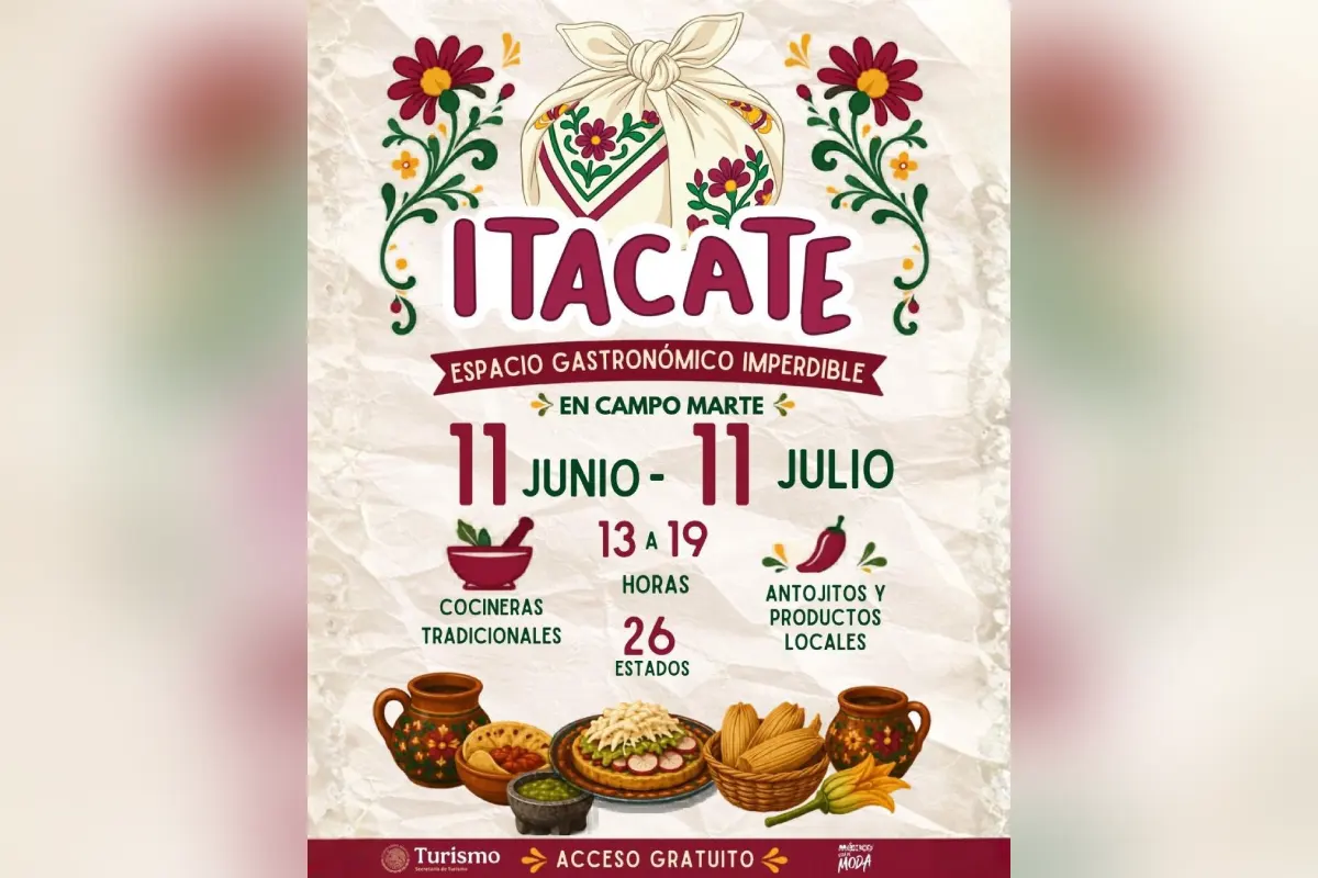 Cartel de un festival gastronomico