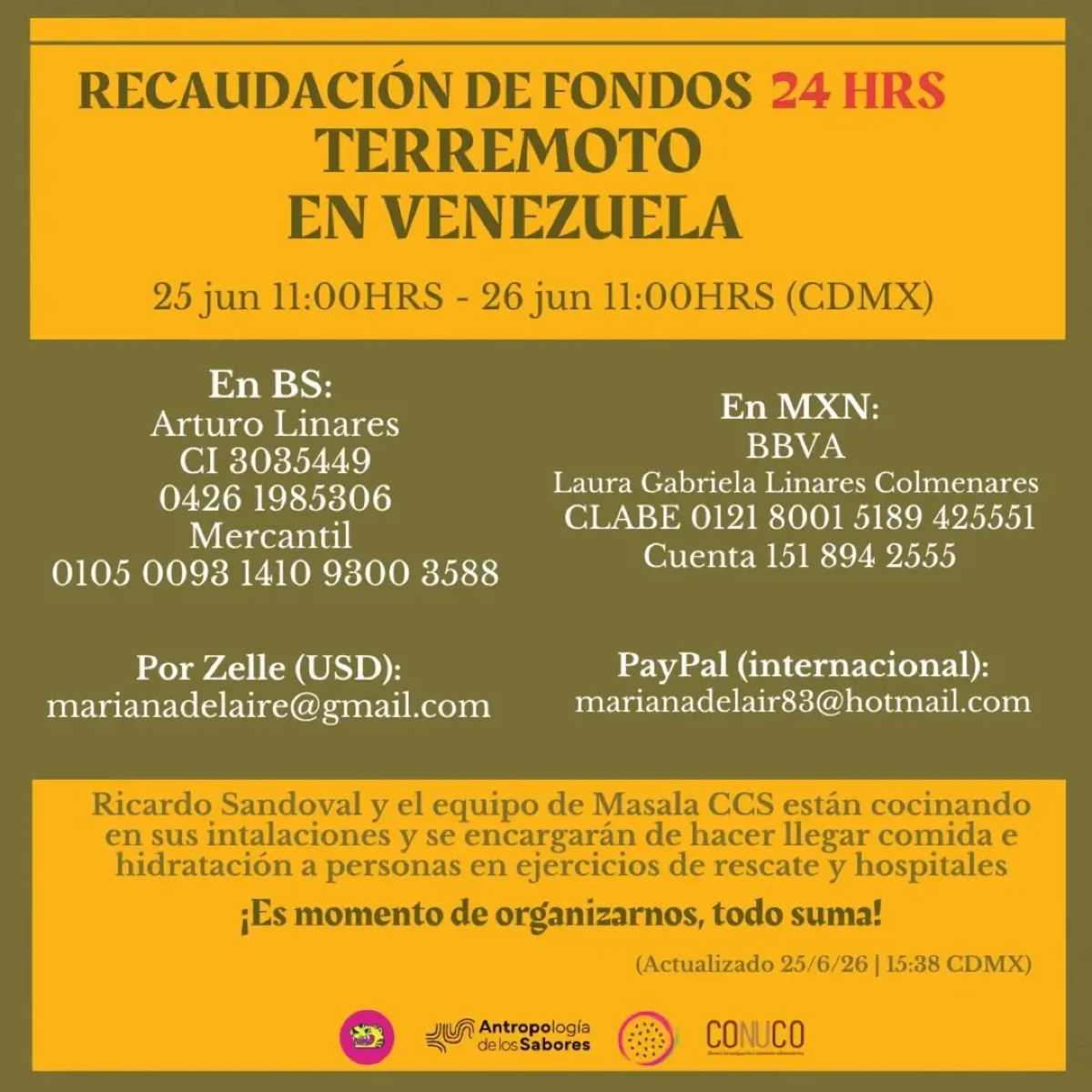 como ayudar a venezuela