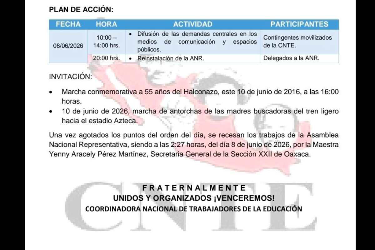  Aunque sí hay movilizaciones organizadas por distintos grupos para el 11 de junio, algunas de las convocatorias que circulan en redes sociales no son oficiales.