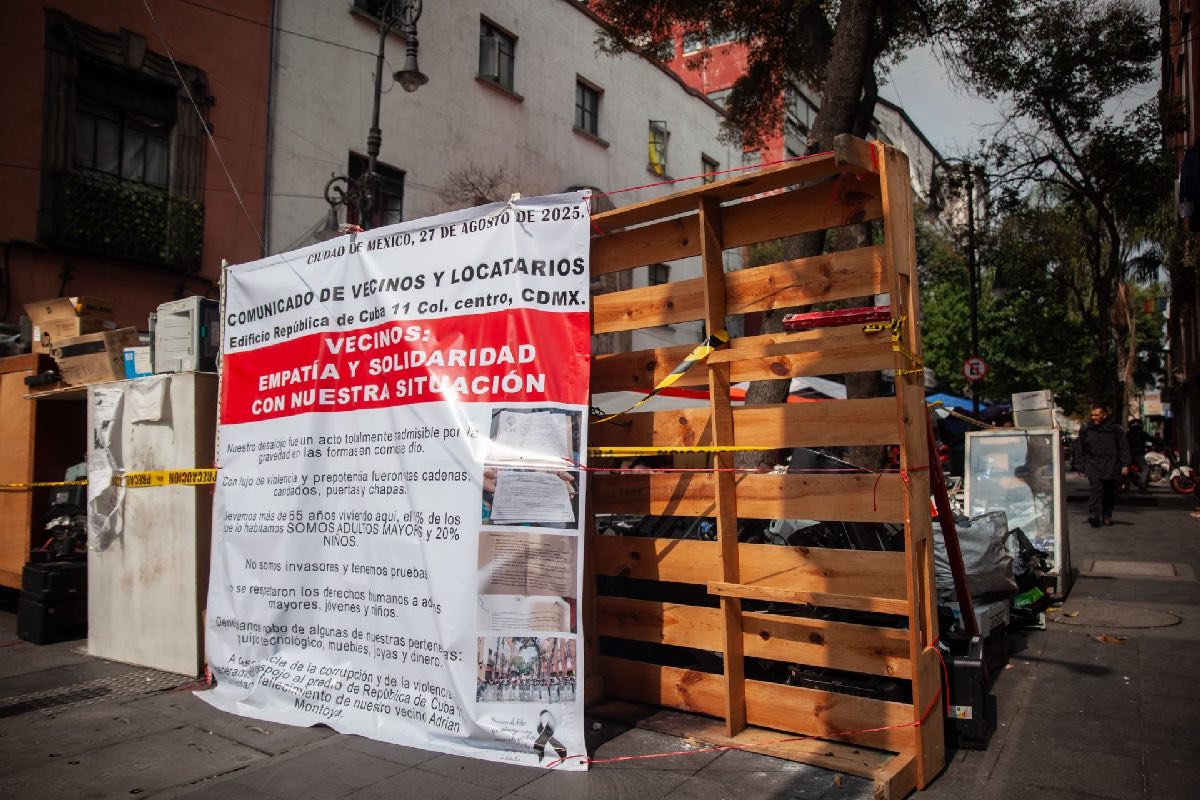 Autoridades de CDMX afirman que son grupos organizados los que cometen el delito de despojo