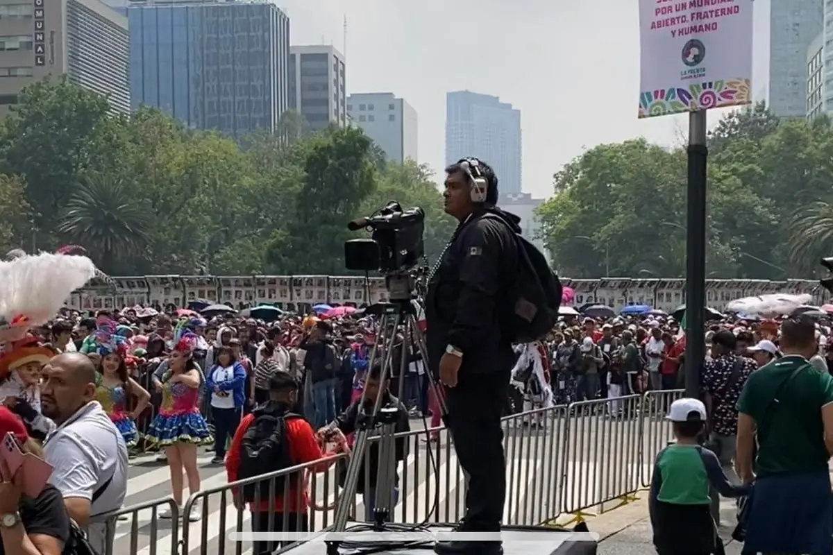 La CDMX celebra la “ola humana más grande” del mundo entre la fiesta mundialista y los conflictos sociales