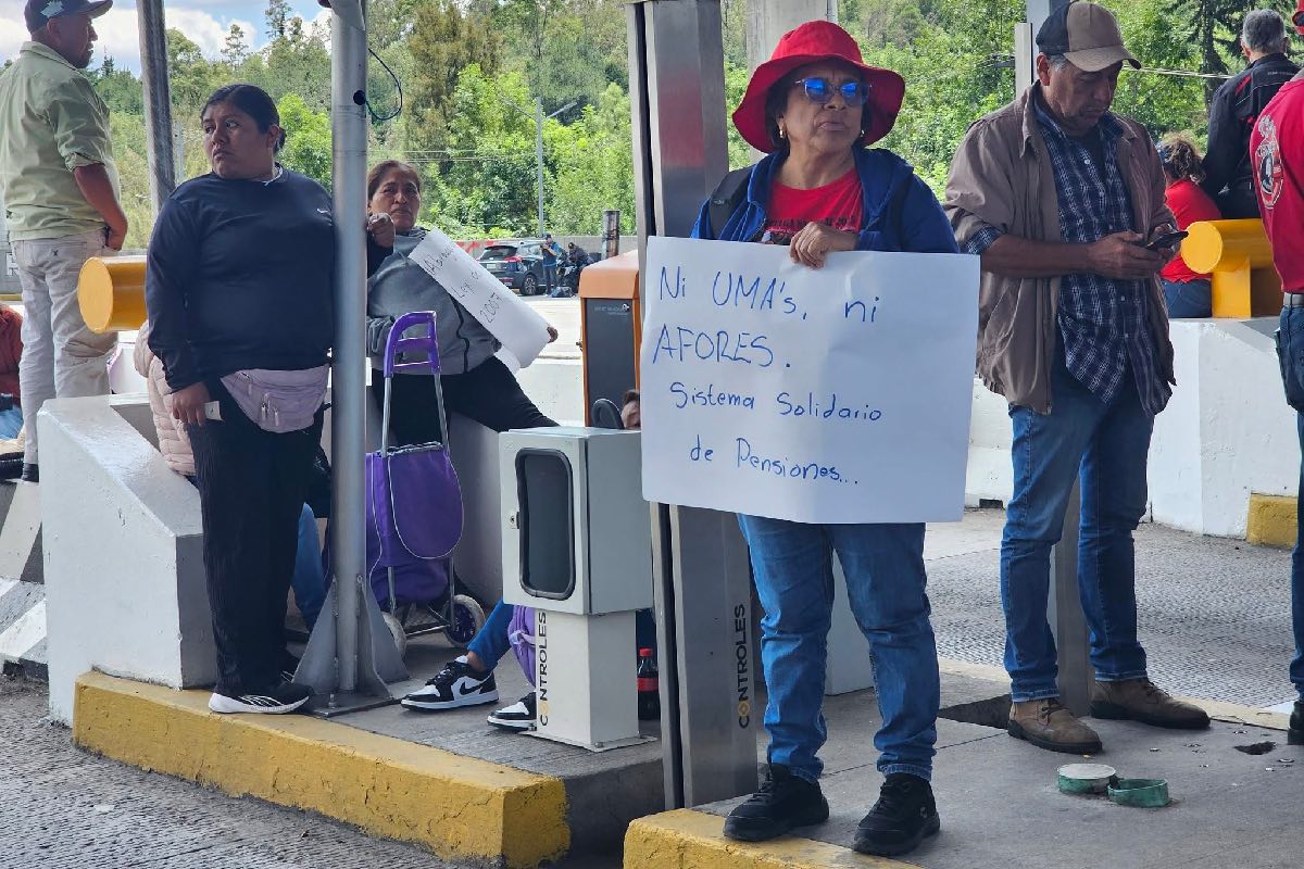 La toma de casetas de este lunes, una medida de presión dentro de la jornada nacional de protestas